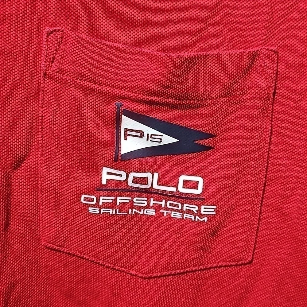 Polo Ralph Lauren Red‎ Polo Shirt Small